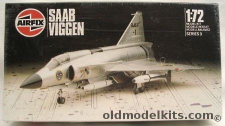 Airfix 1/72 Saab AJ-37 Viggen, 03015 plastic model kit